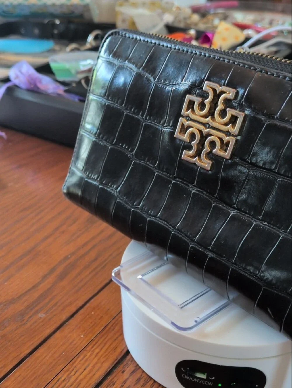 Tory Burch Britten Zip-Around Continental Wallet
